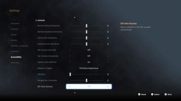 In the game settings, you can also find several other options that can lower the level of challenge, and some of them are related to accessibility features - Stellar Blade: Difficulty levels - Basics - Stellar Blade Guide