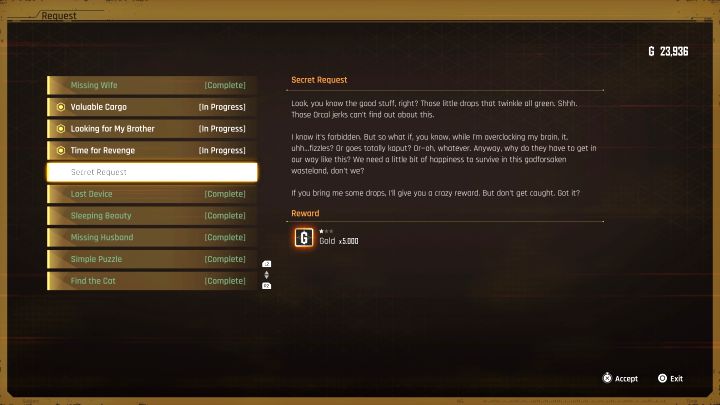 1 - Stellar Blade: Why does EVE refuse to start the Secret Request quest? - FAQ - Stellar Blade Guide