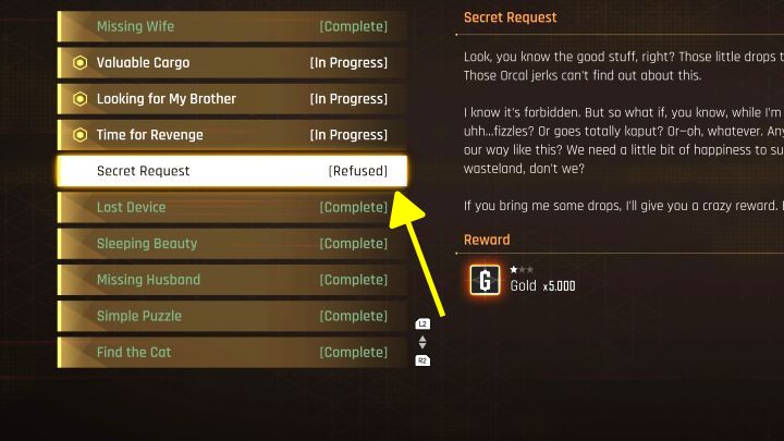 2 - Stellar Blade: Why does EVE refuse to start the Secret Request quest? - FAQ - Stellar Blade Guide