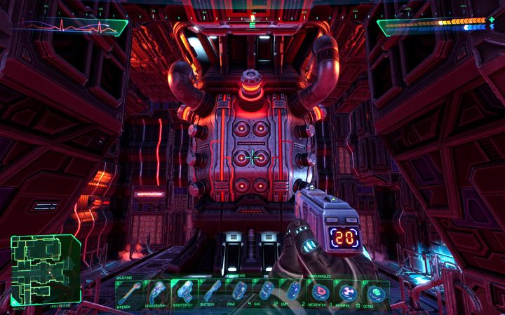There's a reactor on this deck and it's in a high-radiation area - System Shock Remake: Interactive map - System Shock Remake: Basics - System Shock Remake Guide