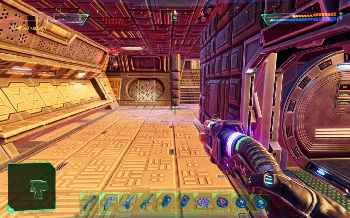 This is 1 out of the 3 covered locations that you will reach from the Executive deck - System Shock Remake: Interactive map - System Shock Remake: Basics - System Shock Remake Guide