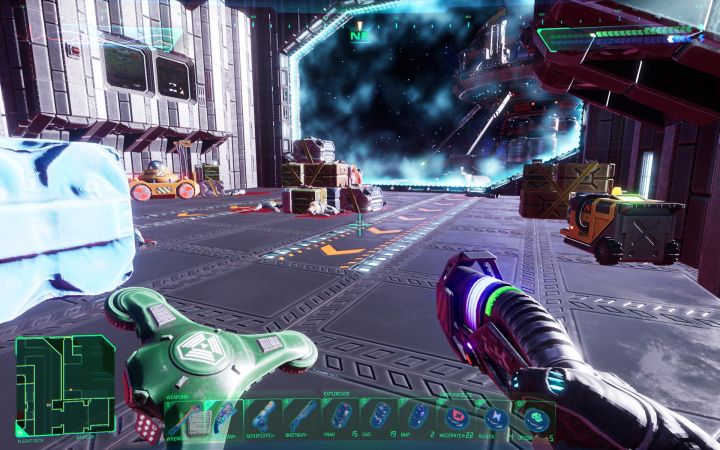 This deck mainly consists of several large hangars, as well as rescue capsules - System Shock Remake: Interactive map - System Shock Remake: Basics - System Shock Remake Guide