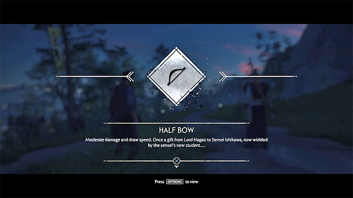 Obtaining this weapon is mandatory - it is given to you in The Tale of Sensei Ishikawa story quest - Ghost of Tsushima: Where to find bow? - Character development and equipment - Ghost of Tsushima Guide, Walkthrough