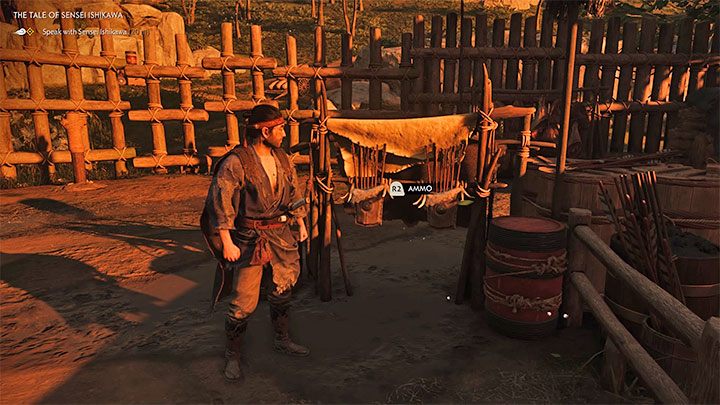 There are two main ways of renewing the supply of arrows - Ghost of Tsushima: Where to find bow? - Character development and equipment - Ghost of Tsushima Guide, Walkthrough