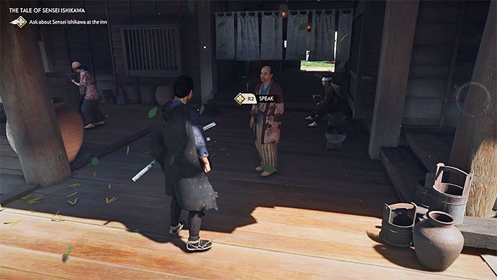 This is one of the 2 main quests you can do after completing the prologue - Ghost of Tsushima: The Tale of Sensei Ishikawa walkthrough - Act 1 - Ghost of Tsushima Guide, Walkthrough