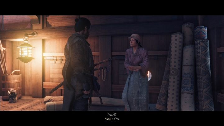 When you get to the destination, you must quietly eliminate the Mongols - Ghost of Tsushima: Lost at Sea walkthrough, Tales of Tsushima - Other tales - Ghost of Tsushima Guide, Walkthrough