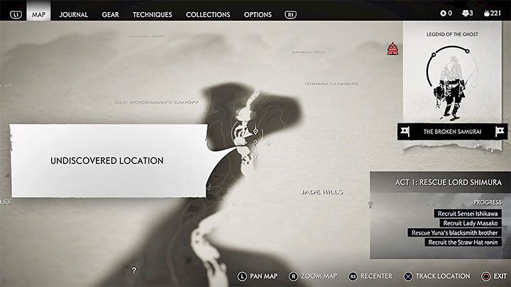 Question marks appear on Tsushimas map as you explore the island, and to find out what is behind them you need to reach the locations they point to - Ghost of Tsushima: Tips and Tricks - Basics - Ghost of Tsushima Guide, Walkthrough