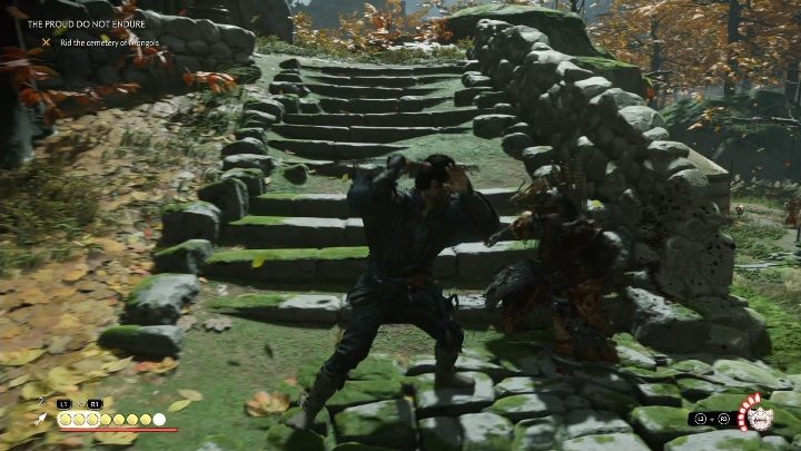 It turns out that the cemetery is overrun by Mongols - Ghost of Tsushima: The Proud Do Not Endure walkthrough, A Yuriko Tale - A Yuriko Tale - Ghost of Tsushima Guide, Walkthrough