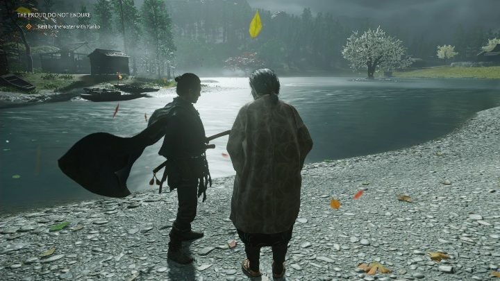 You and Yuriko will go to the river - Ghost of Tsushima: The Proud Do Not Endure walkthrough, A Yuriko Tale - A Yuriko Tale - Ghost of Tsushima Guide, Walkthrough