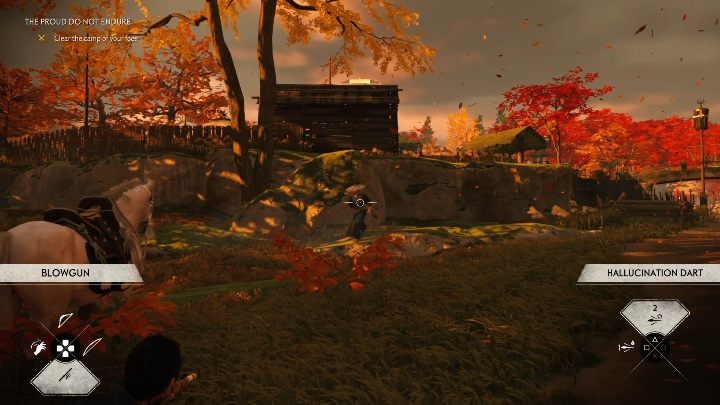 Soon, you will reach the enemy camp - Ghost of Tsushima: The Proud Do Not Endure walkthrough, A Yuriko Tale - A Yuriko Tale - Ghost of Tsushima Guide, Walkthrough