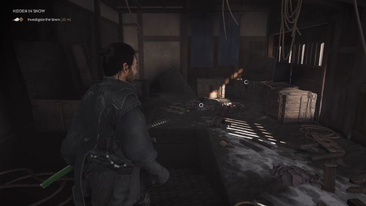 Go to the next building alone - Ghost of Tsushima: Hidden in Snow walkthrough, Tales of Tsushima - Other tales - Ghost of Tsushima Guide, Walkthrough
