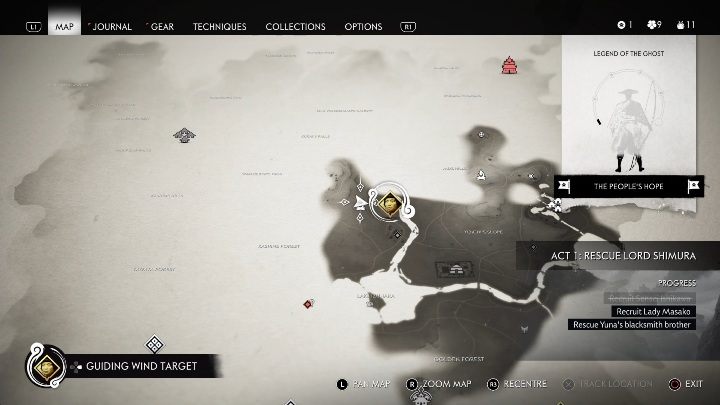 How to unlock: Speak with the woman at the camp in the Kashine Forest - Ghost of Tsushima: The Heavenly Strike walkthrough, Mythical Tales - Mythic Tales - Ghost of Tsushima Guide, Walkthrough