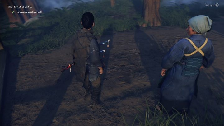 Follow the tracks of horse hooves - Ghost of Tsushima: The Heavenly Strike walkthrough, Mythical Tales - Mythic Tales - Ghost of Tsushima Guide, Walkthrough