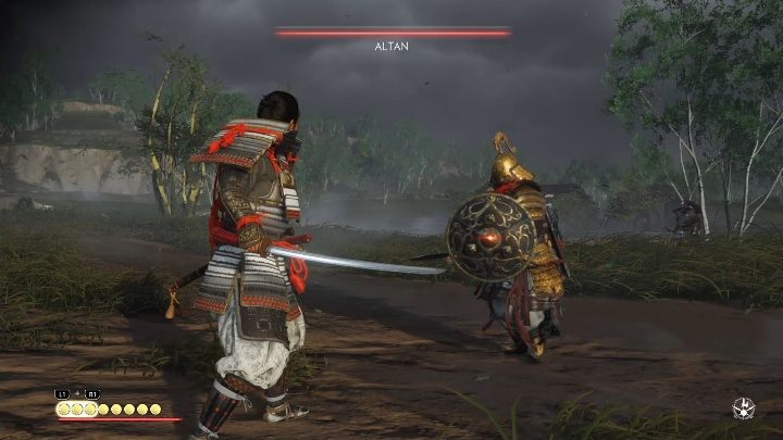 After you defeat all opponents in your path, you will confront Altan - Ghost of Tsushima: Message in Blood walkthrough, A Yuna Tale - A Yuna Tale - Ghost of Tsushima Guide, Walkthrough