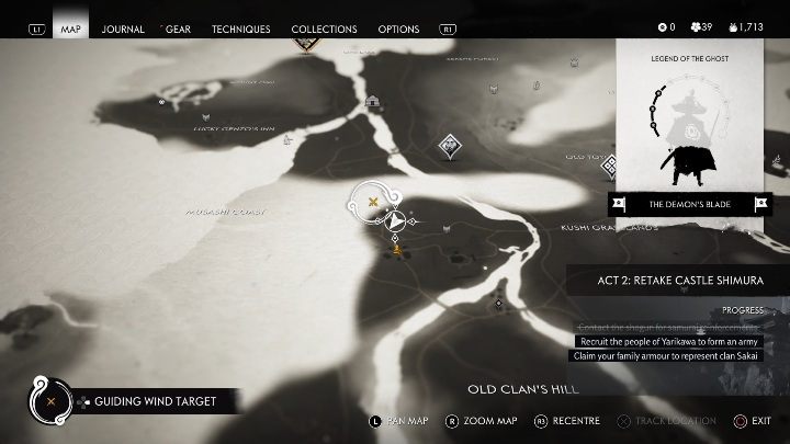 Location: Musashi Coast - Ghost of Tsushima: Mongol Camps, Toyotama Region secrets map - Toyotama Region - Ghost of Tsushima Guide, Walkthrough