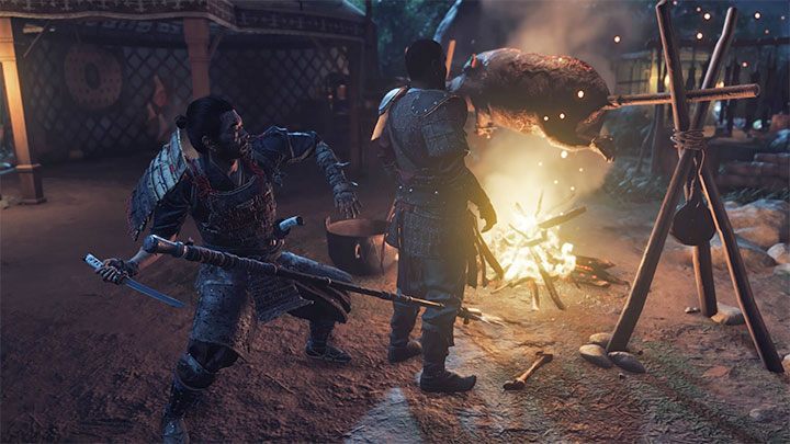 The fort is a location with a relatively small number of enemies - Ghost of Tsushima: The Warriors Code walkthrough - Act 1 - Ghost of Tsushima Guide, Walkthrough