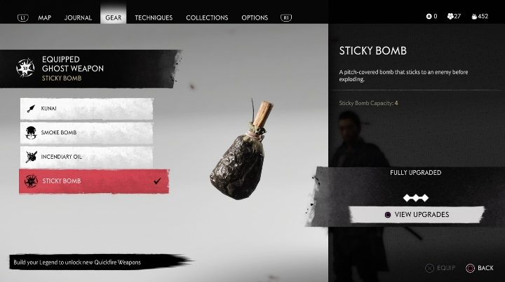 How to unlock - ghost weapons are unlocked by increasing the legend level - Ghost of Tsushima: Best weapons, gadgets - Basics - Ghost of Tsushima Guide, Walkthrough