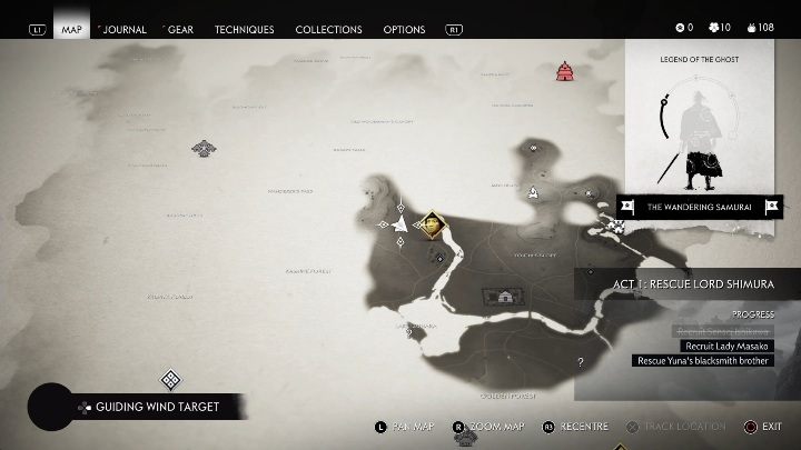 How to unlock: Speak with the man at the camp in the Kashine Forest - Ghost of Tsushima: The Legend of Tadayori walkthrough, Mythical Tales, video - Mythic Tales - Ghost of Tsushima Guide, Walkthrough