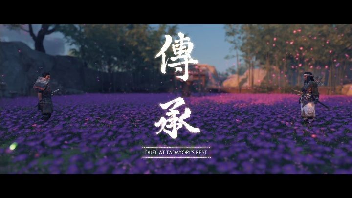 Fight with a woman who doesnt believe your good intentions - Ghost of Tsushima: The Legend of Tadayori walkthrough, Mythical Tales, video - Mythic Tales - Ghost of Tsushima Guide, Walkthrough