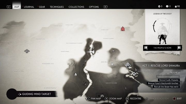 Location: Jade Hills - Ghost of Tsushima: Inari Shrines, Izuhara Region secrets map, video guide - Izuhara Region - Ghost of Tsushima Guide, Walkthrough