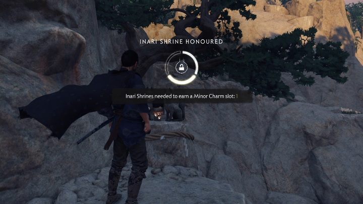 The fox hole is located near the river - Ghost of Tsushima: Inari Shrines, Izuhara Region secrets map, video guide - Izuhara Region - Ghost of Tsushima Guide, Walkthrough