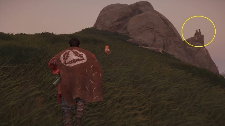 The fox hole is located near a path - Ghost of Tsushima: Inari Shrines, Izuhara Region secrets map, video guide - Izuhara Region - Ghost of Tsushima Guide, Walkthrough