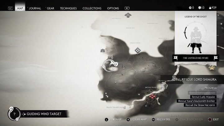 Location: Shigenoris Peak - Ghost of Tsushima: Inari Shrines, Izuhara Region secrets map, video guide - Izuhara Region - Ghost of Tsushima Guide, Walkthrough