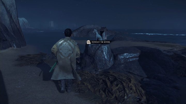 The fox hole is located in the forest near a trodden path - Ghost of Tsushima: Inari Shrines, Izuhara Region secrets map, video guide - Izuhara Region - Ghost of Tsushima Guide, Walkthrough