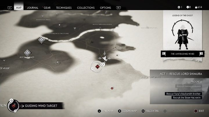 Location: Jitos Point - Ghost of Tsushima: Inari Shrines, Izuhara Region secrets map, video guide - Izuhara Region - Ghost of Tsushima Guide, Walkthrough