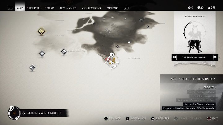 Location: Azamo Bay - Ghost of Tsushima: Inari Shrines, Izuhara Region secrets map, video guide - Izuhara Region - Ghost of Tsushima Guide, Walkthrough