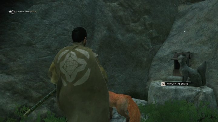 That fox is hard to miss - Ghost of Tsushima: Inari Shrines, Izuhara Region secrets map, video guide - Izuhara Region - Ghost of Tsushima Guide, Walkthrough