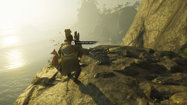 Youll encounter a fox on the shore - Ghost of Tsushima: Inari Shrines, Izuhara Region secrets map, video guide - Izuhara Region - Ghost of Tsushima Guide, Walkthrough