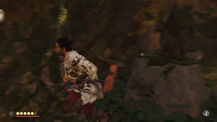 The fox hole is located in the middle of the forest - Ghost of Tsushima: Inari Shrines, Izuhara Region secrets map, video guide - Izuhara Region - Ghost of Tsushima Guide, Walkthrough