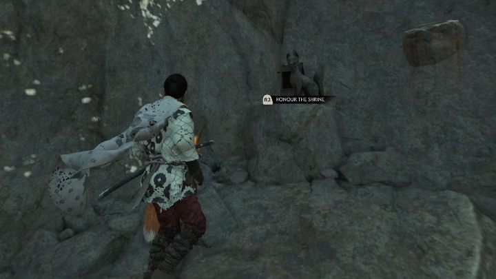 The fox hole is located right next to the pond - Ghost of Tsushima: Inari Shrines, Izuhara Region secrets map, video guide - Izuhara Region - Ghost of Tsushima Guide, Walkthrough