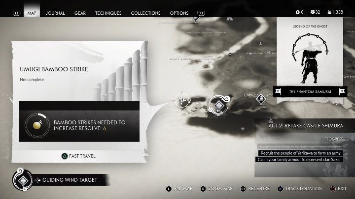 Location: Lady Sanjos Bridge - Ghost of Tsushima: Bamboo Strikes, Toyotama Region secrets map, video guide - Toyotama Region - Ghost of Tsushima Guide, Walkthrough
