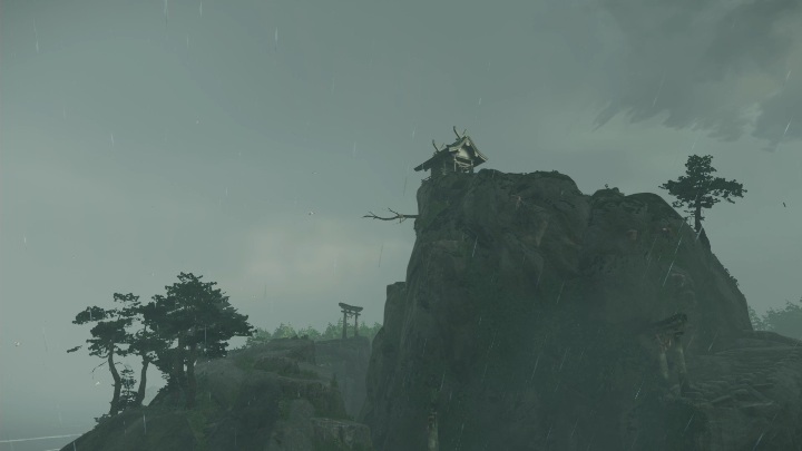 This shrine is located on a small island - Ghost of Tsushima: Shinto Shrines, Toyotama Region secrets map, video guide - Toyotama Region - Ghost of Tsushima Guide, Walkthrough