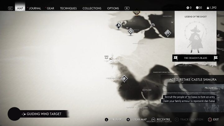 Location: Yoshinaka Bay - Ghost of Tsushima: Shinto Shrines, Toyotama Region secrets map, video guide - Toyotama Region - Ghost of Tsushima Guide, Walkthrough