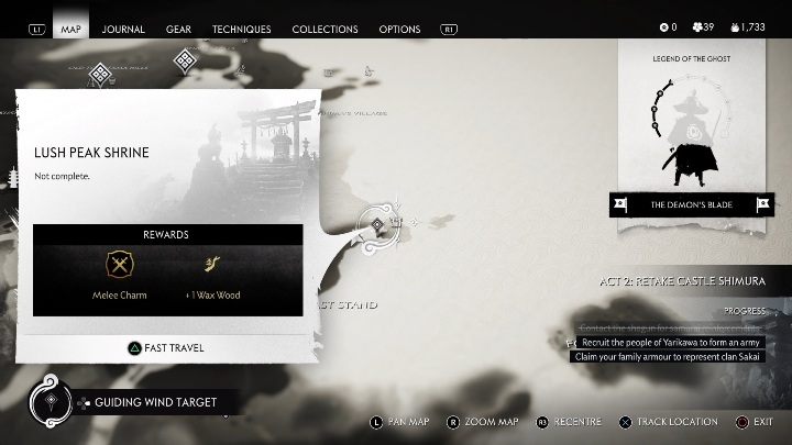 Location: Rebels Last Stand - Ghost of Tsushima: Shinto Shrines, Toyotama Region secrets map, video guide - Toyotama Region - Ghost of Tsushima Guide, Walkthrough