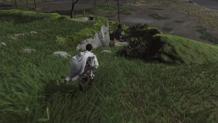 The fox den is located right next to the swamps - Ghost of Tsushima: Inari Shrines, Toyotama Region secrets map, video guide - Toyotama Region - Ghost of Tsushima Guide, Walkthrough