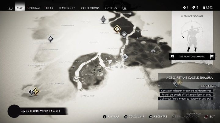 Location: Old Kanazawa Marsh - Ghost of Tsushima: Inari Shrines, Toyotama Region secrets map, video guide - Toyotama Region - Ghost of Tsushima Guide, Walkthrough