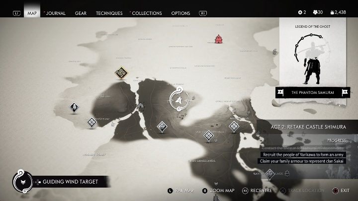 Location: Serene Forest - Ghost of Tsushima: Inari Shrines, Toyotama Region secrets map, video guide - Toyotama Region - Ghost of Tsushima Guide, Walkthrough