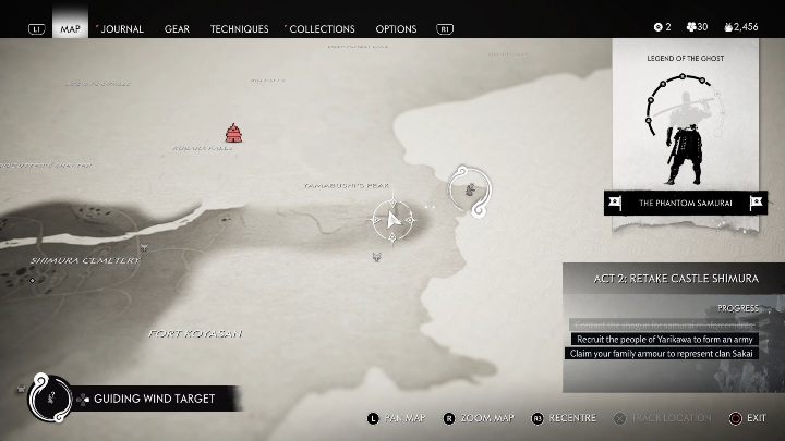 Location: Yamabushis Peak - Ghost of Tsushima: Inari Shrines, Toyotama Region secrets map, video guide - Toyotama Region - Ghost of Tsushima Guide, Walkthrough