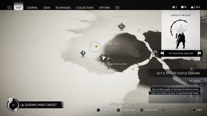 Location: Mount Omi - Ghost of Tsushima: Inari Shrines, Toyotama Region secrets map, video guide - Toyotama Region - Ghost of Tsushima Guide, Walkthrough