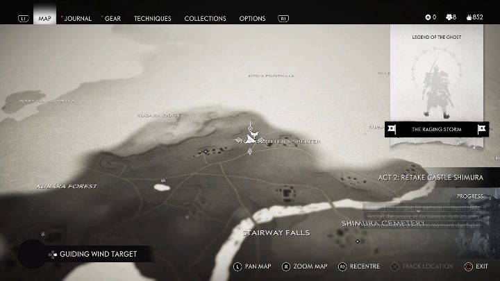 Location: Woodcutters Shelter - Ghost of Tsushima: Inari Shrines, Toyotama Region secrets map, video guide - Toyotama Region - Ghost of Tsushima Guide, Walkthrough