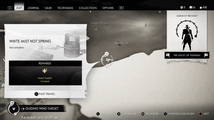 Location: Kin Village - Ghost of Tsushima: Hot Springs, Kamiagata Region secrets map, video guide - Kamiagata Region - Ghost of Tsushima Guide, Walkthrough