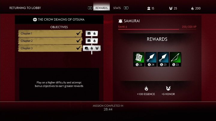 The game makes a save after each mission - GoT Legends: Are there checkpoints? - FAQ - Ghost of Tsushima Guide, Walkthrough