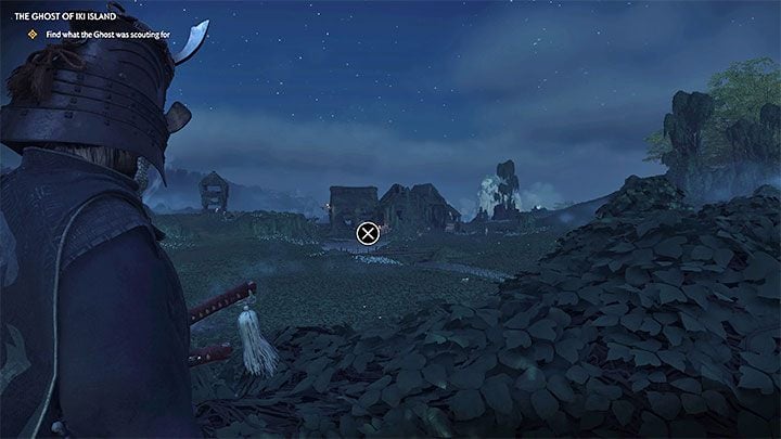 Youll have to survey the area to determine what the Ghost was doing - Ghost of Tsushima Iki Island: The Ghost of Iki Island - walkthrough - Side Quests - Ghost of Tsushima Guide, Walkthrough