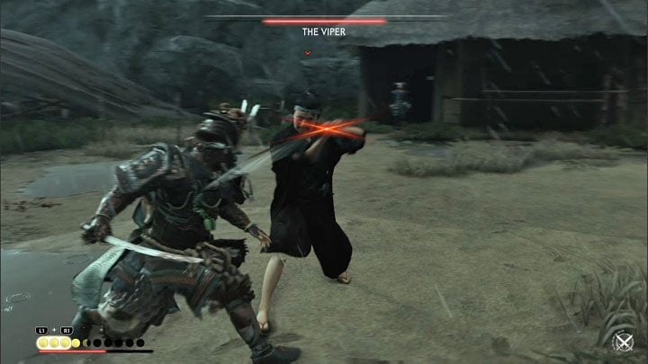 The best way to damage the Viper is by performing perfect parries or dodges - Ghost of Tsushima Iki Island: The Ghost of Iki Island - walkthrough - Side Quests - Ghost of Tsushima Guide, Walkthrough