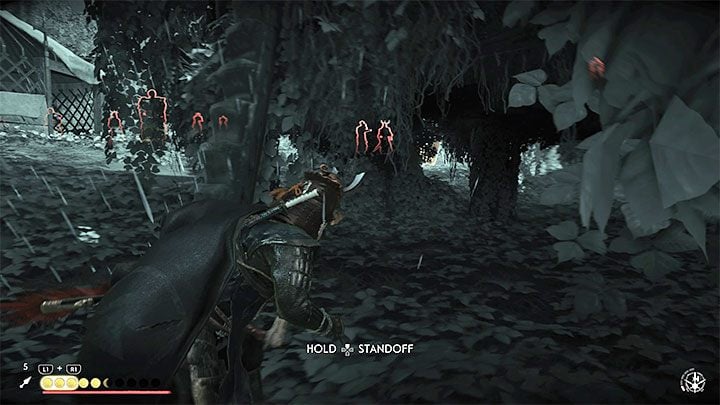 The camp is quite a distance east of where you met the Viper - Ghost of Tsushima Iki Island: The Ghost of Iki Island - walkthrough - Side Quests - Ghost of Tsushima Guide, Walkthrough