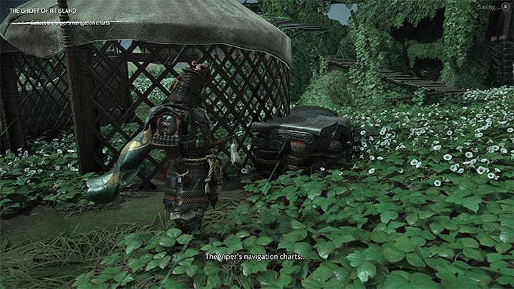 In the ruins, you need to find 2 quest items - Ghost of Tsushima Iki Island: The Ghost of Iki Island - walkthrough - Side Quests - Ghost of Tsushima Guide, Walkthrough